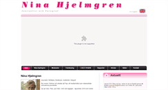 Desktop Screenshot of ninahjelmgren.com